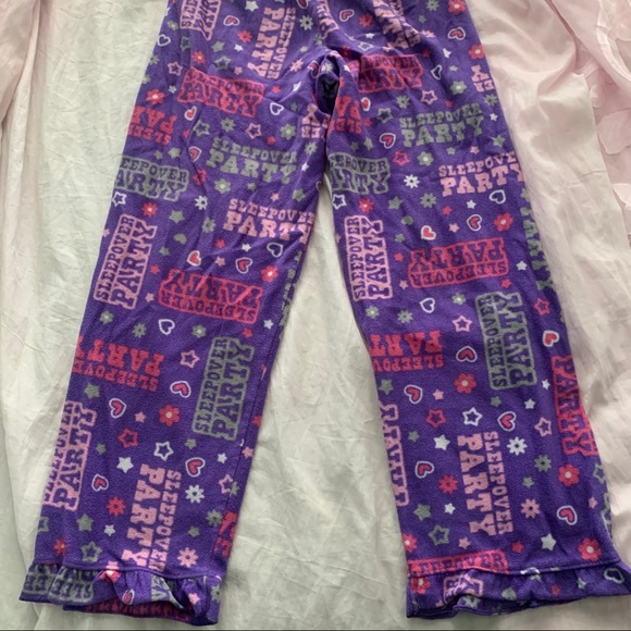 Pink and purple girls pajama pants bundle - Picture 7 of 13
